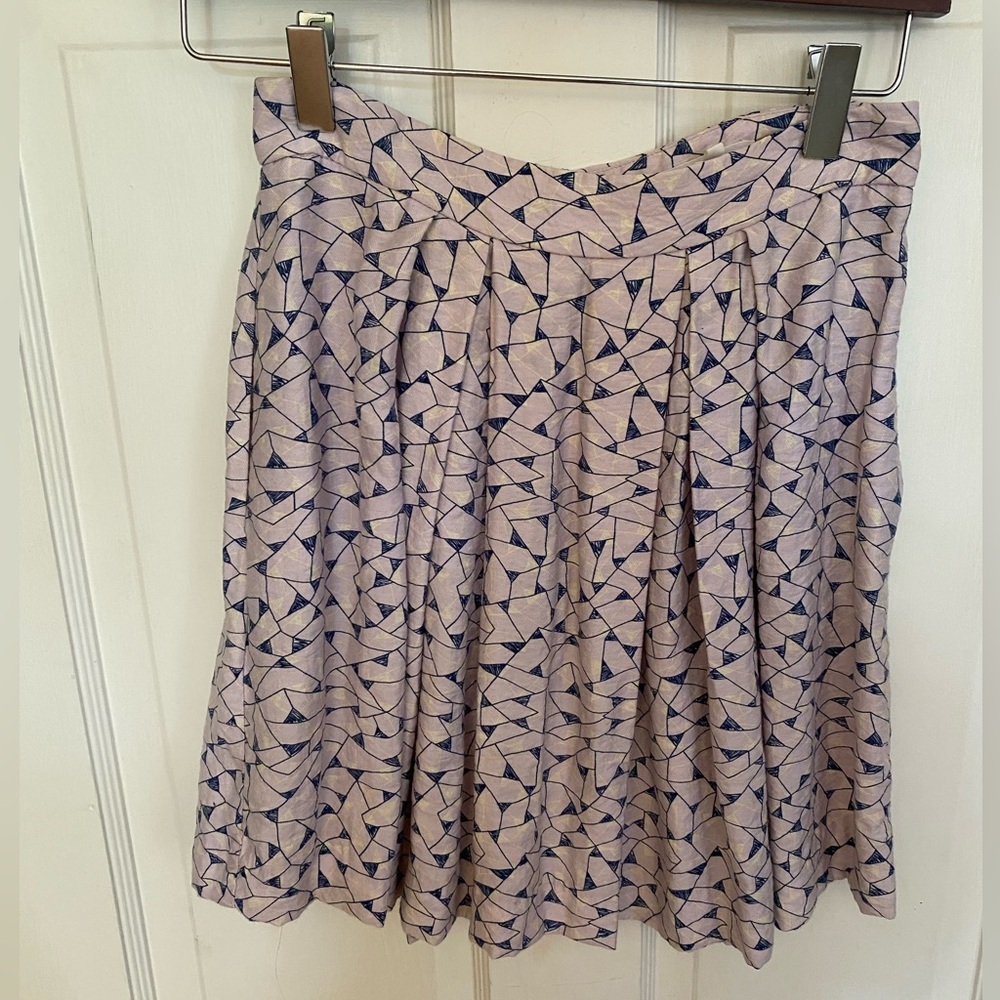 BCBG Print Mini Skirt